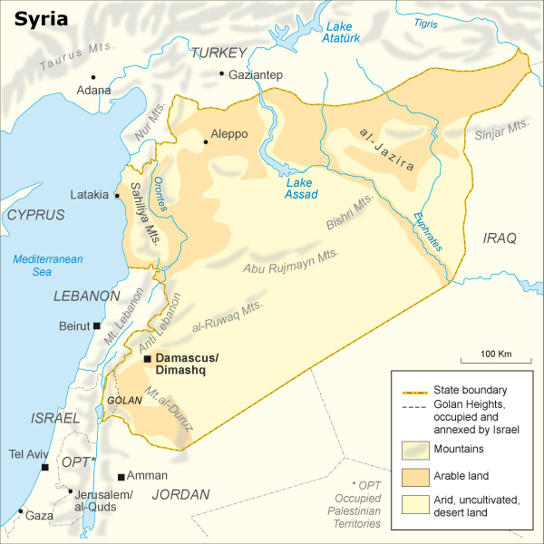 Syria_fanack_map01